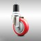 Service Caster 4 Inch 316SS Red Polyurethane Wheel Swivel 1-7/8 Inch Expanding Stem Caster SCC-SS316EX20S414-PPUB-RED-178 - alternate 4